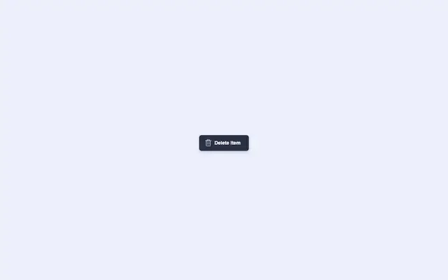 Aperçu de Animated Delete Button