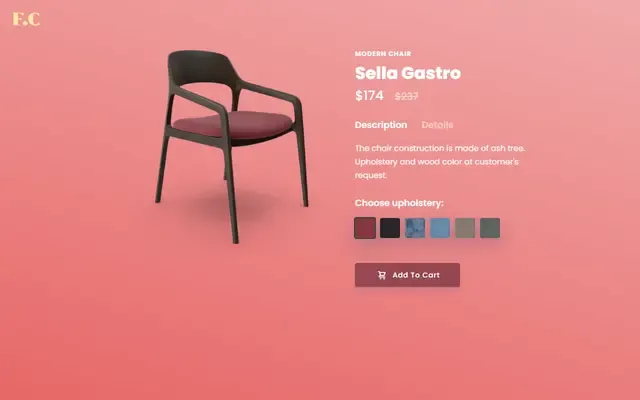 Aperçu de Product Page (pure CSS)