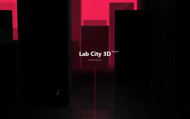 Aperçu de City 3D (Three.js)