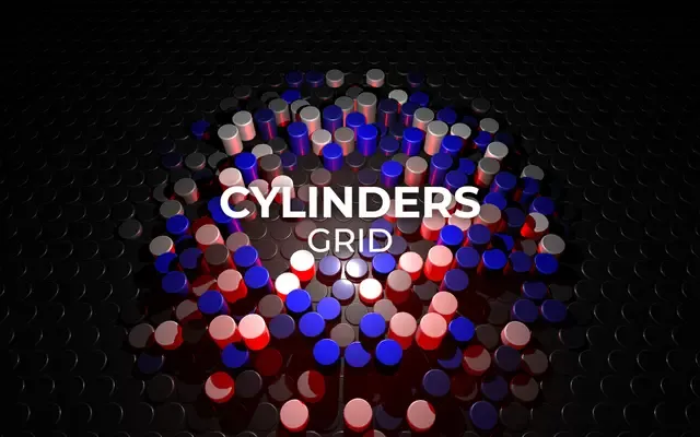 Aperçu de Cylinders Grid