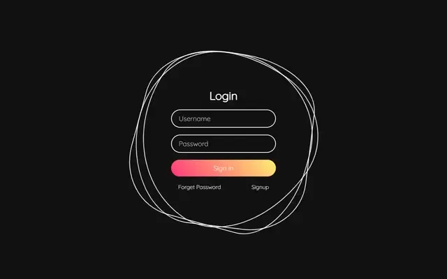 Aperçu de Animated Login