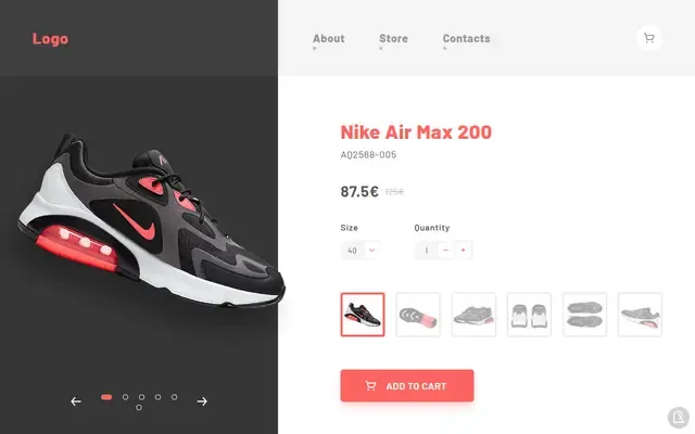 Aperçu de Store Page