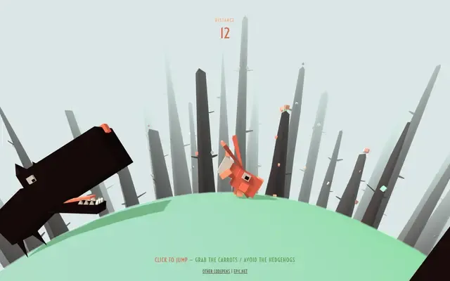 Aperçu de The Frantic Run of the Valorous Rabbit